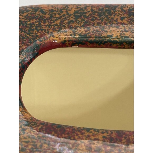 Vintage Southwestern Aztec Western Rustic Tissue Holder Ceramic Box Cover USA - Picture 7 of 13